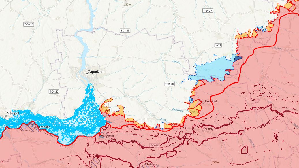 Ukrajinci postoupili v Dněpropetrovské oblasti